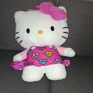 Hello Kitty Plush Toy with Pink Dress